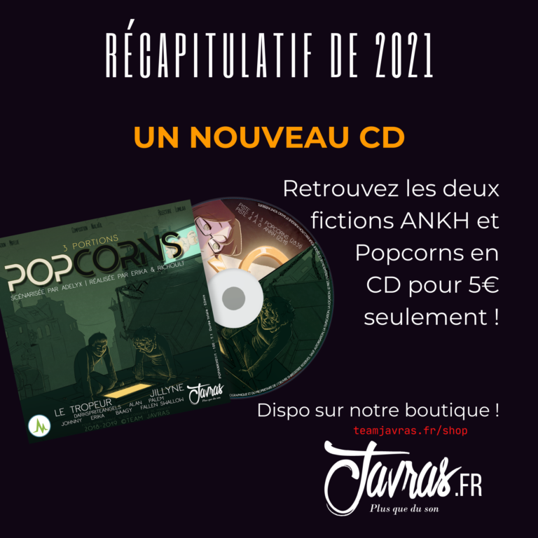 Un nouveau CD : Popcorns / ANKH